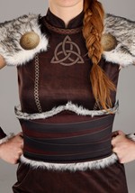Women's Plus Size Deluxe Victorious Viking Costume Alt 2
