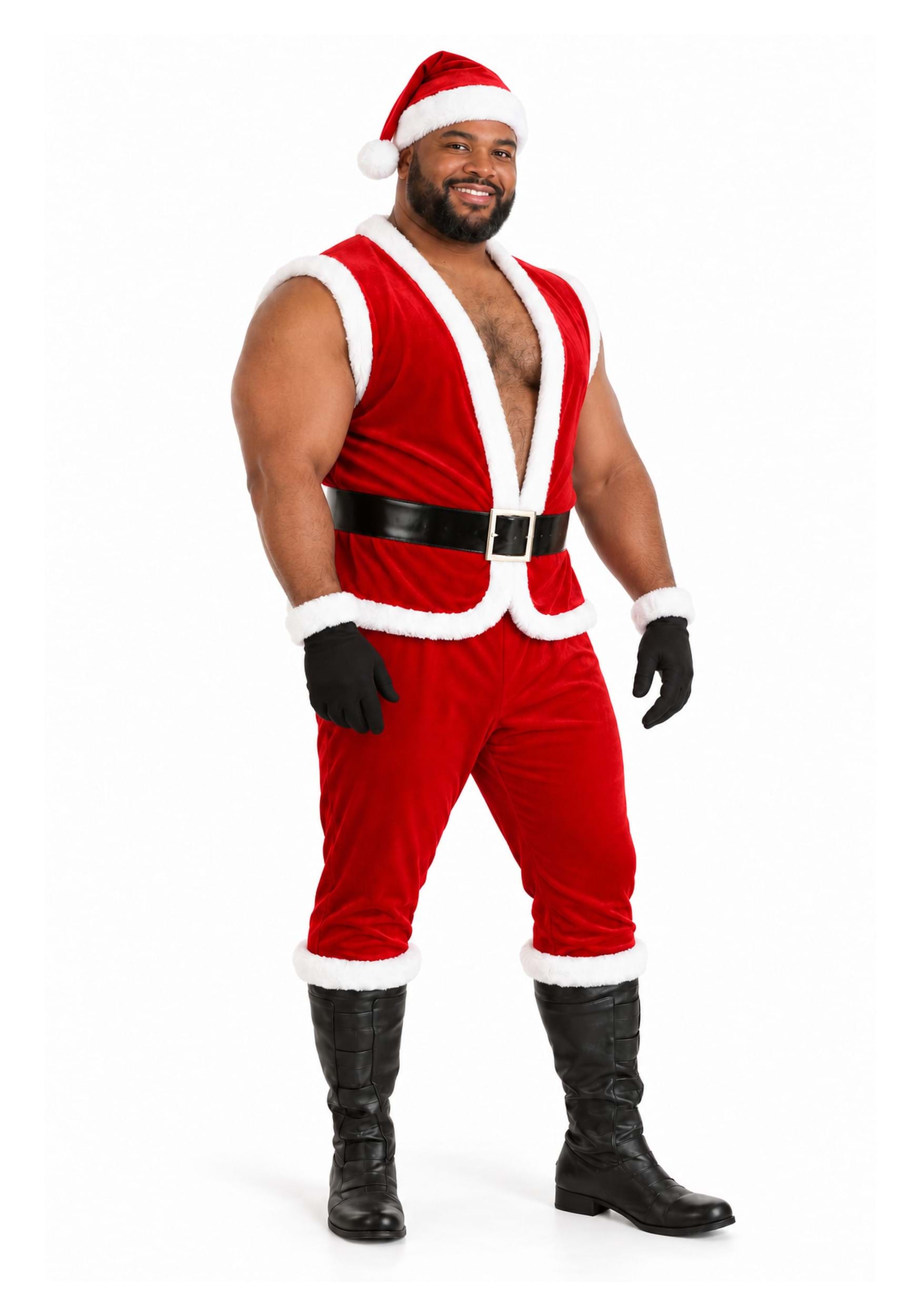 Men's Plus Size Sexy Santa Claus Costume | Christmas Costumes