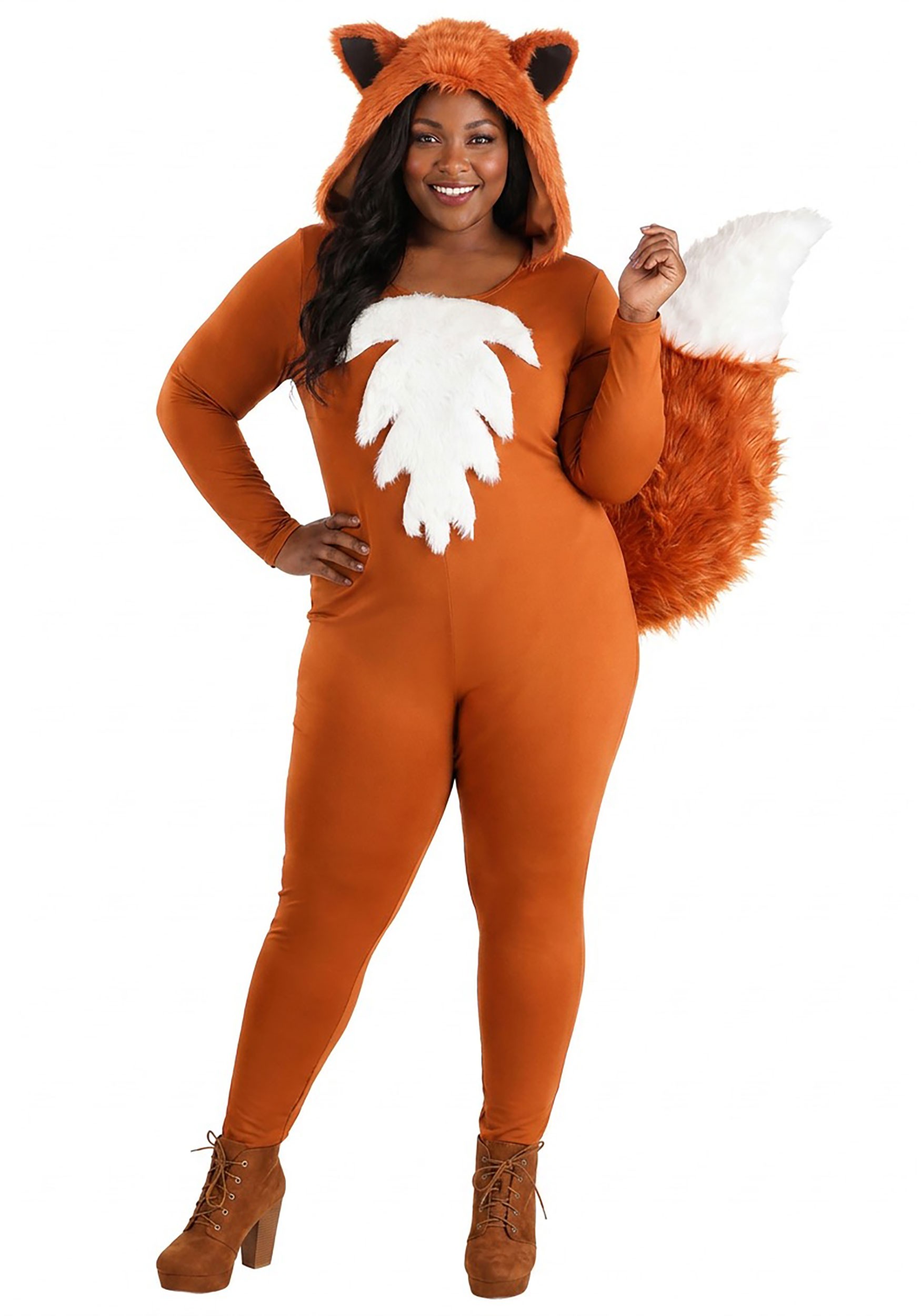 Plus Size Sexy Fierce Fox Women's Costume | Animal Costumes