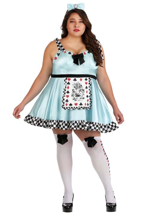 Plus Size Deluxe Punky Alice Costume