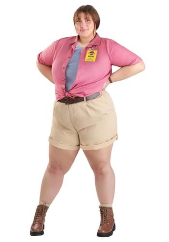 Click Here to buy Womens Plus Size Jurassic Park Dr. Ellie Sattler Costume | Jurassic Park Costumes from HalloweenCostumes, CDN Funds & Shipping