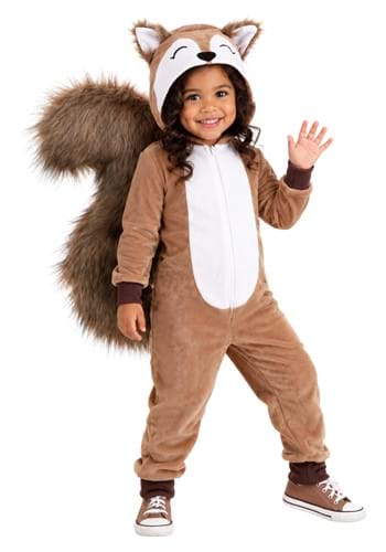 Toddler Scampering Squirrel Costume New main