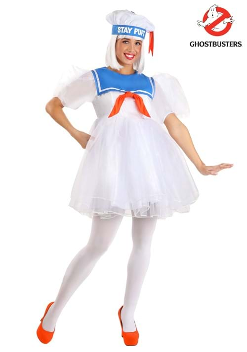 Ghostbusters Women's Stay Puft Costume Dress