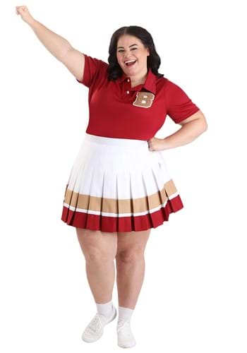 Click Here to buy Womens Plus Size Saved By the Bell Cheerleader Costume | Saved by the Bell Costumes from HalloweenCostumes, CDN Funds & Shipping