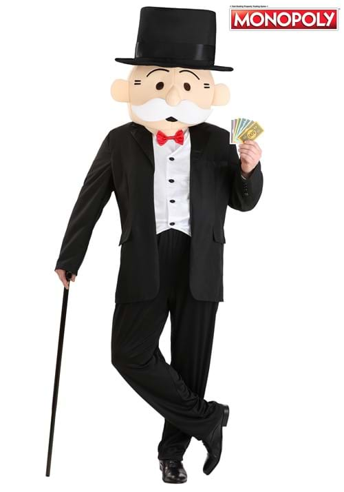 Plus Size Mr Monopoly Costume for Men