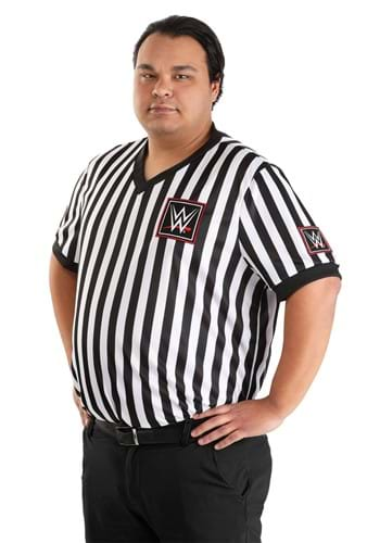 Click Here to buy Plus Size WWE Referee Shirt Costume | WWE Costumes from HalloweenCostumes, CDN Funds & Shipping