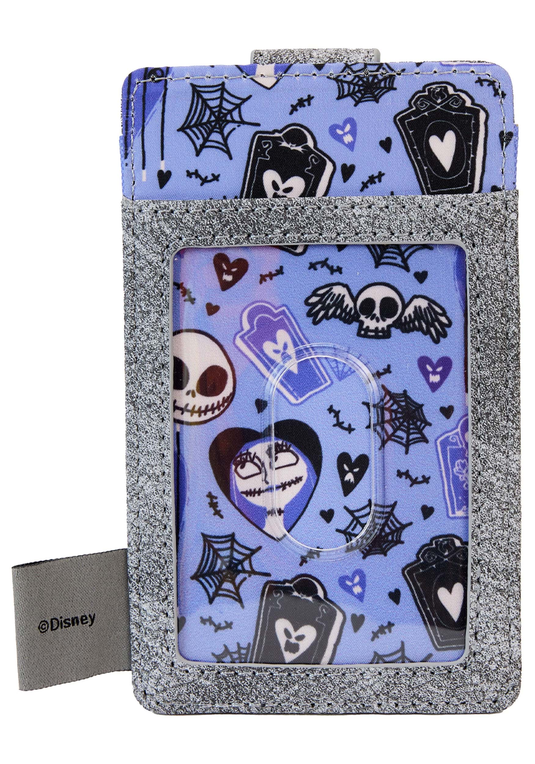 Nightmare Before Christmas Loungefly Jack And Sally Tombstone Card Holder , Disney Wallets