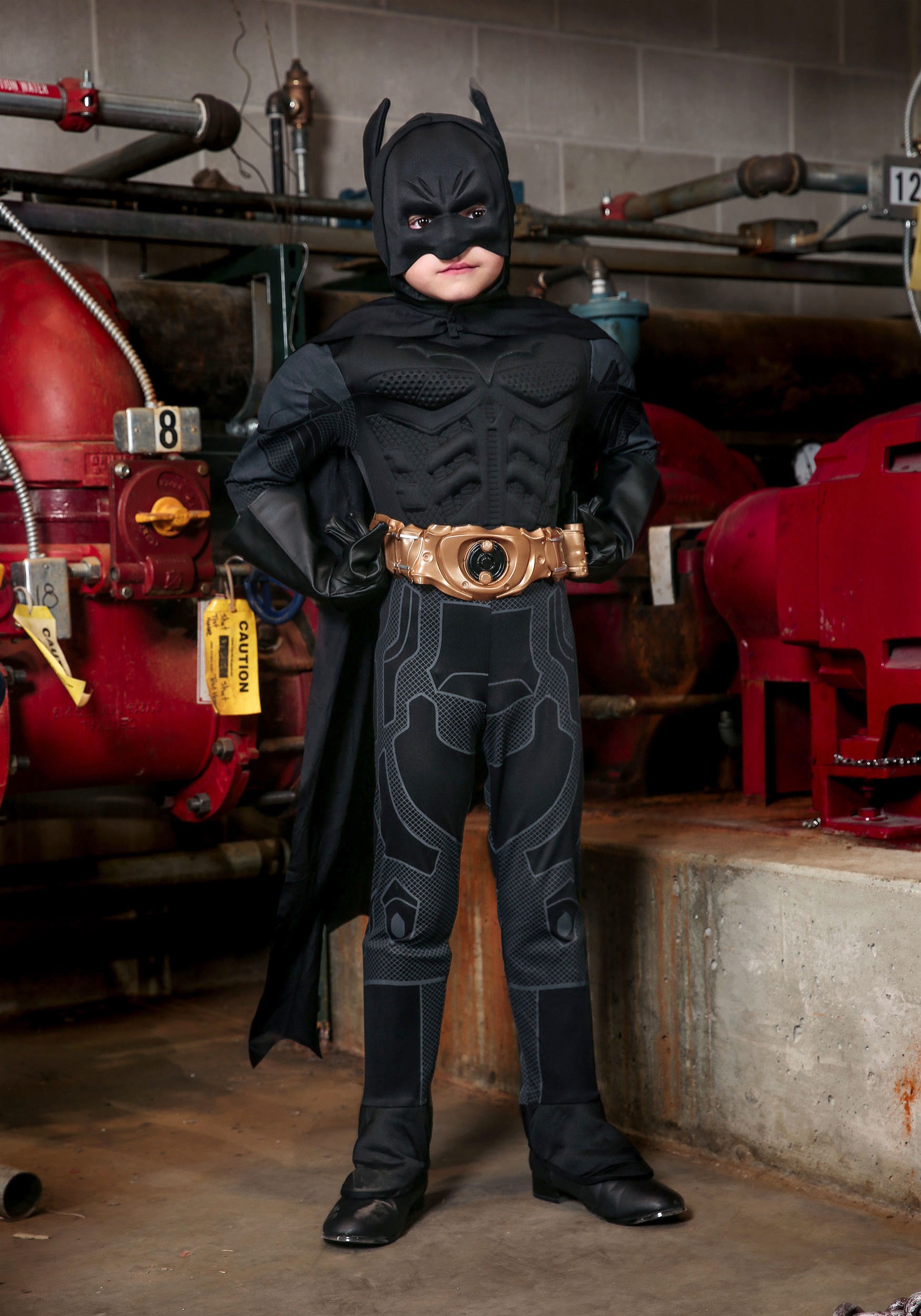 Kids Deluxe Dark Knight Batman Costume