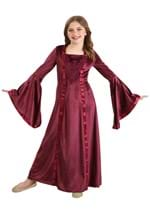 Girls Hooded Renaissance Maiden Costume Alt 1