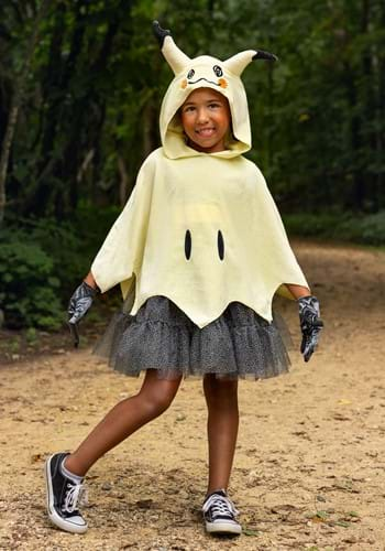 Click Here to buy Deluxe Pokemon Mimikyu Girls Costume | Pokemon Costumes from HalloweenCostumes, CDN Funds & Shipping