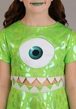 Girls Pixar Monsters Inc Mike Wazowski Costume Alt 5