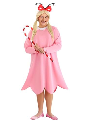 Click Here to buy Womens Plus Size Dr. Seuss Cindy Lou Who Costume | Dr. Seuss Costumes from HalloweenCostumes, CDN Funds & Shipping