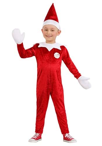 Click Here to buy Boys Deluxe Elf on the Shelf Toddler Costume | Toddler Christmas Costumes from HalloweenCostumes, CDN Funds & Shipping