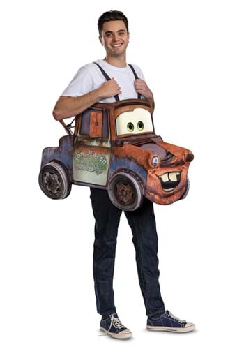 Adult Disney Cars Deluxe 3D Mater Costume