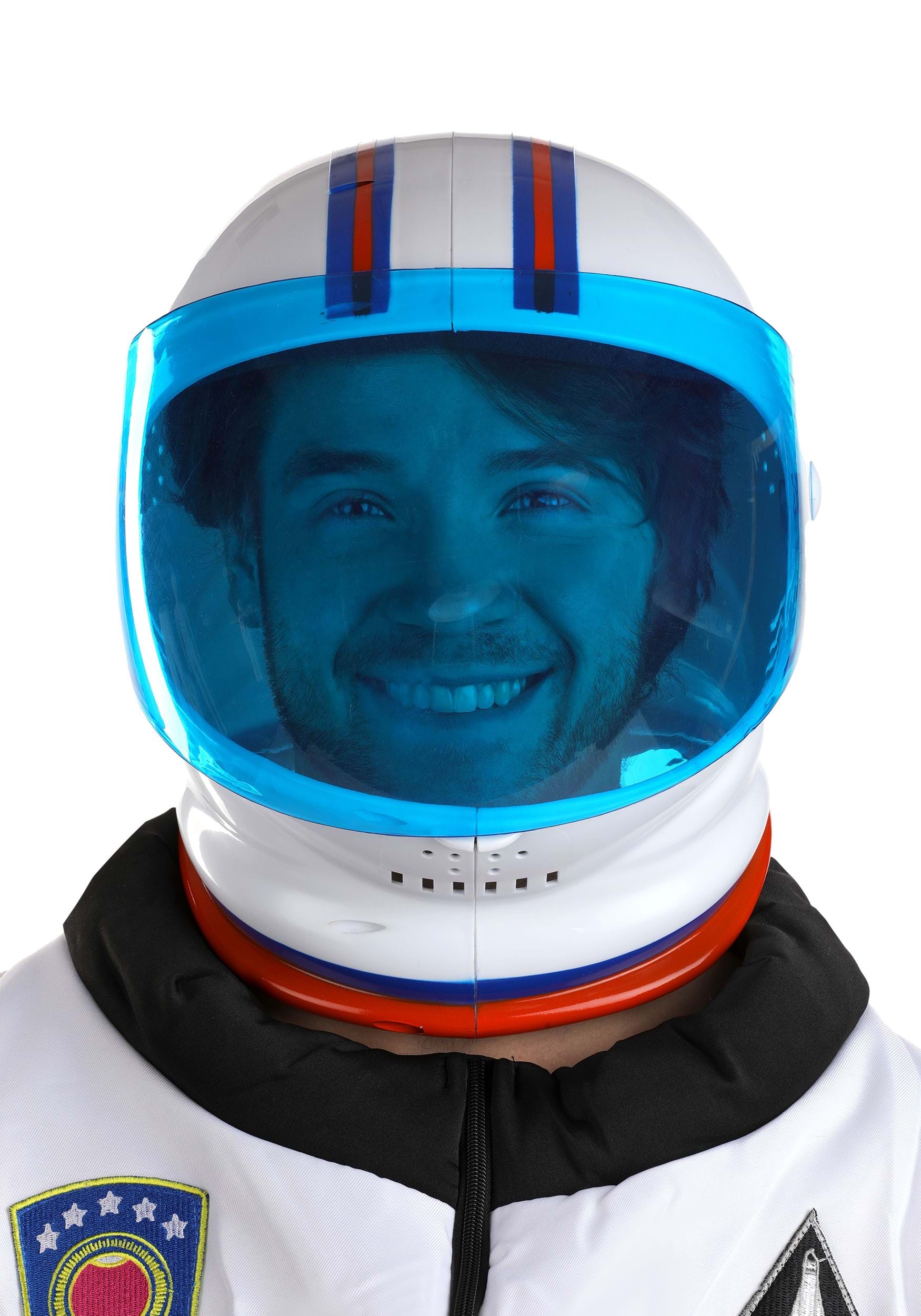 Blue Astronaut Costume Helmet Accessory | Astronaut Accessories