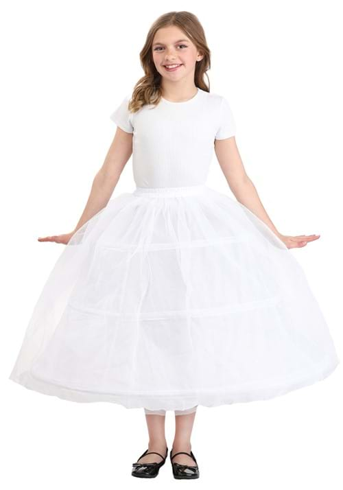 Kids Premium Full Length Petticoat Costume Accessory