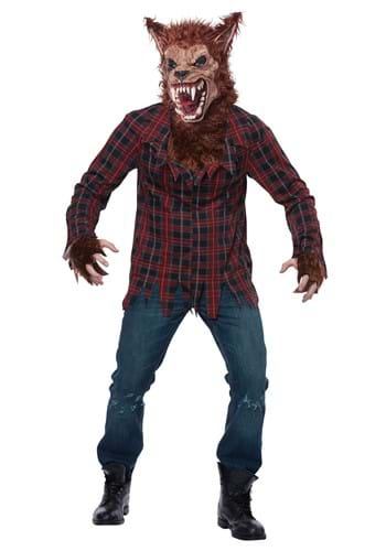 Click Here to buy Adult Full Moon Werewolf 3 Piece Costume | Werewolf Costumes from HalloweenCostumes, CDN Funds & Shipping