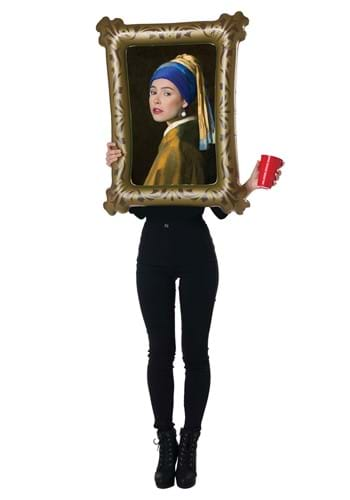 Click Here to buy Girl with the Pearl Earring Adult Inflatable Painting Costume | Historical Costumes from HalloweenCostumes, CDN Funds & Shipping