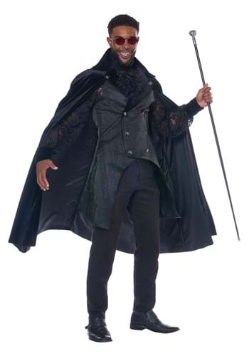 Click Here to buy Mens Deluxe Dashing Count Dracula 3 Piece Costume | Vampire Costumes from HalloweenCostumes, CDN Funds & Shipping