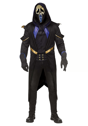 Click Here to buy Dead By Daylight Adult Twisted Masquerade Ghost Face Costume | Video Game Costumes from HalloweenCostumes, CDN Funds & Shipping