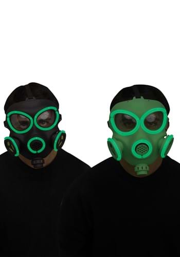 Click Here to buy Light Up Adult Costume Gas Mask with Prop Respirator | Costume Masks from HalloweenCostumes, CDN Funds & Shipping