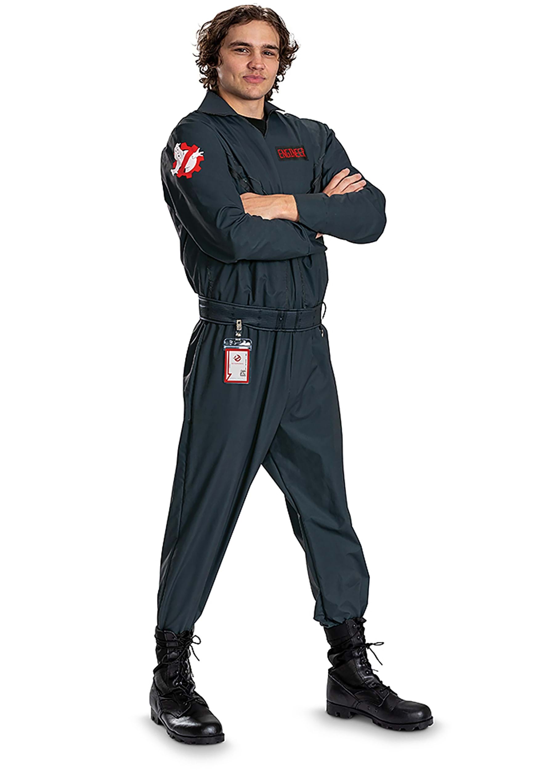 Adult Ghostbusters Frozen Empire Grey Engineer Costume | Ghostbusters Costumes