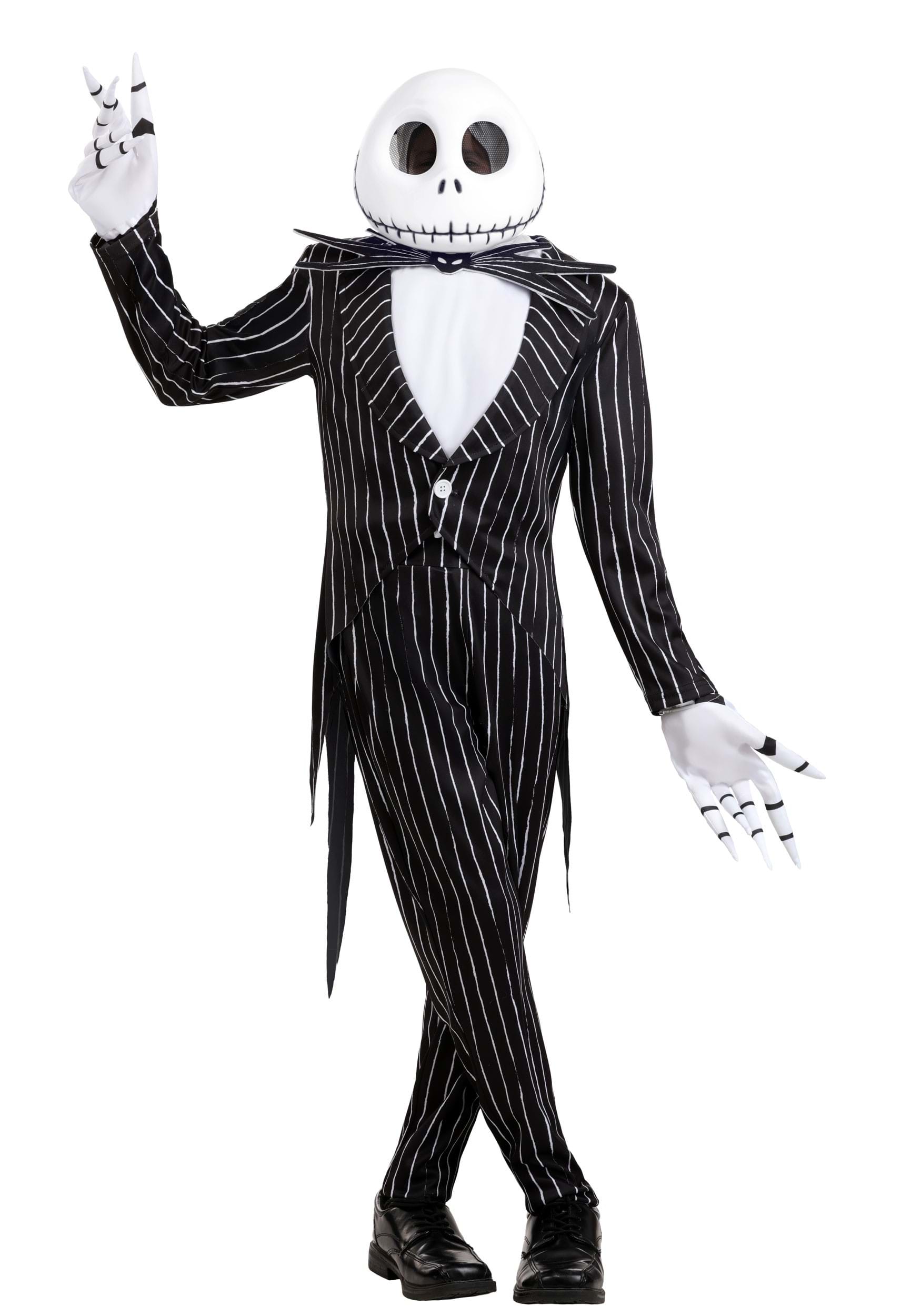Deluxe Disney Jack Skellington Boy's Costume | Disney Costumes