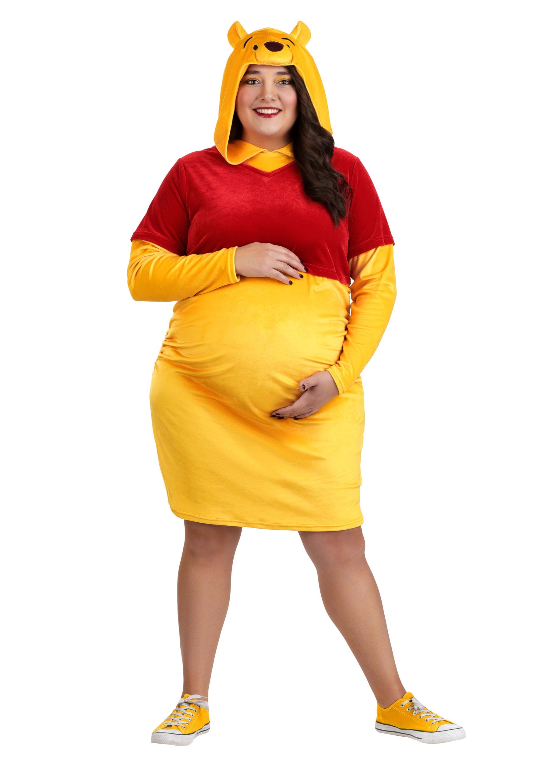 Women's Plus Size Disney Winnie the Pooh Maternity Costume | Disney Costumes