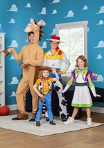 Toddler Girl's Pixar Toy Story Woody Costume Alt 1