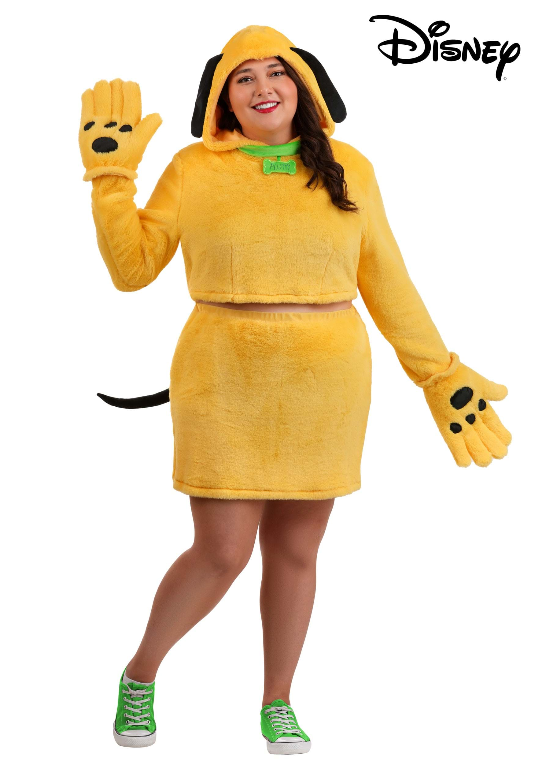 Plus Size Women's Disney Pluto Costume Disney Costumes