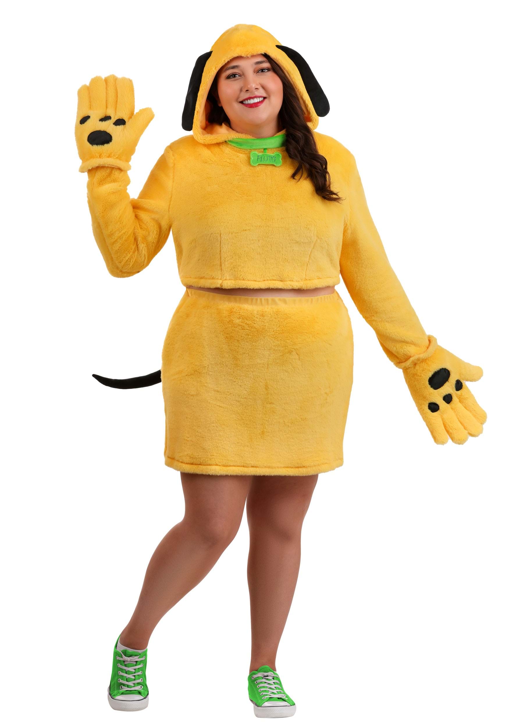 Plus Size Women's Disney Pluto Costume | Disney Costumes