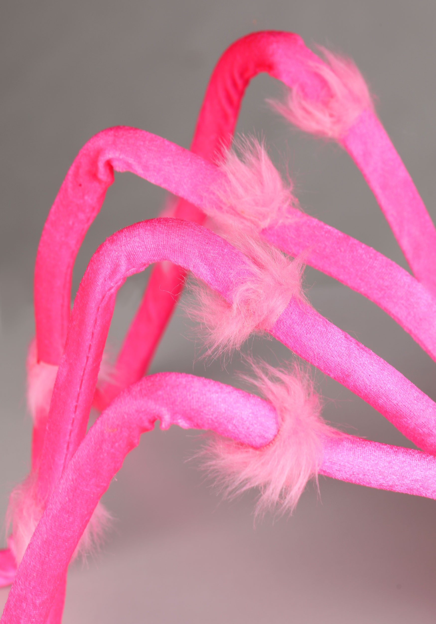 4FT Plush Neon Pink Spider Prop | Spider Decorations