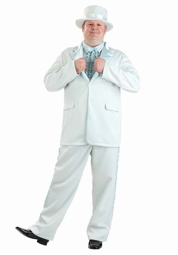 Click Here to buy Mens Plus Size Blue Tuxedo Costume | Movie Costumes from HalloweenCostumes, CDN Funds & Shipping