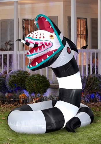 Beetlejuice Sandworm Inflatable Halloween Decoration