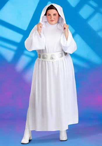 Women's Plus Size Princess Leia Premium Costume