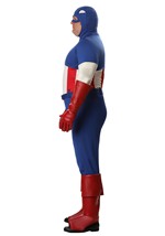 Men's Plus Size Captain America Premium Costume Alt 3