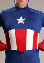 Men's Plus Size Captain America Premium Costume Alt 6