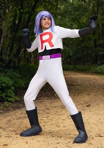 Click Here to buy Teen Deluxe Team Rocket James Costume | Pokemon Costumes from HalloweenCostumes, CDN Funds & Shipping