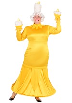 Plus Size Women's Disney Lumiere Costume Alt 9