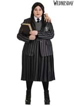 Plus Size Nevermore Academy Wednesday Costume Alt 7