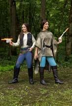 Adult Deluxe Star Wars Endor Battle Leia Costume Alt 4