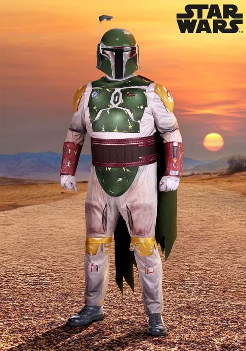 Plus Size Deluxe Star Wars Boba Fett Costume