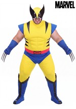Plus Premium Marvel XMen 1990s Wolverine Costume