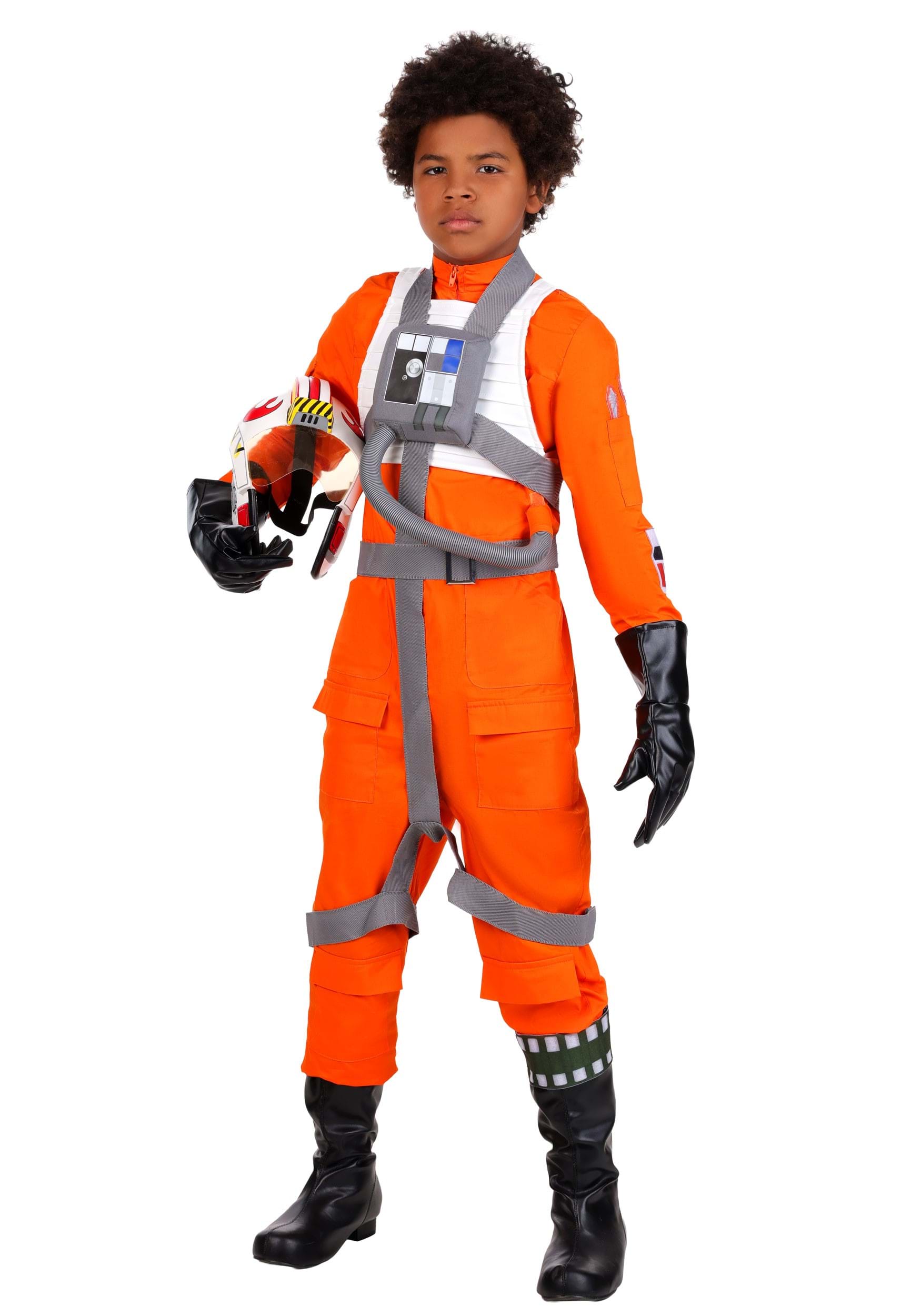 Deluxe Star Wars X-Wing Pilot Boy's Costume | Star Wars Costumes