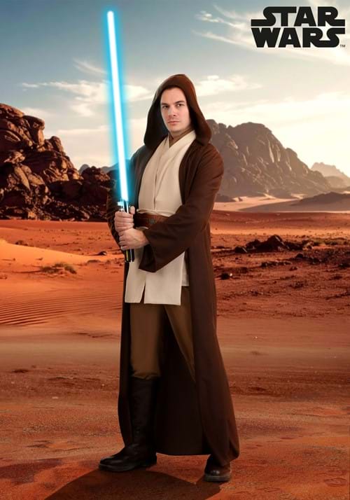 Mens Deluxe Star Wars Jedi Costume Robe