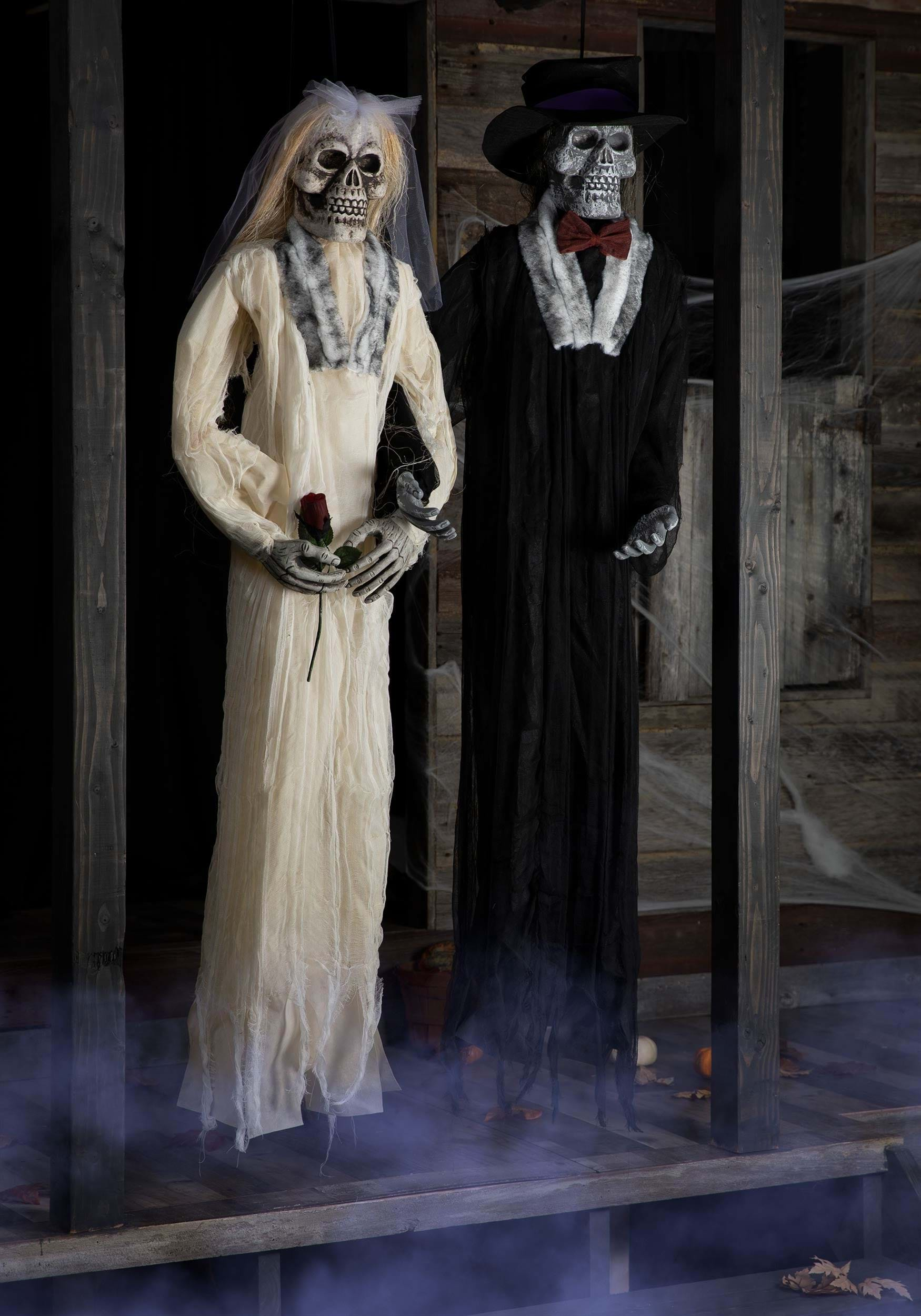 Enchanting Bride and Groom Halloween Decorations: A Guide to Spooky Elegance