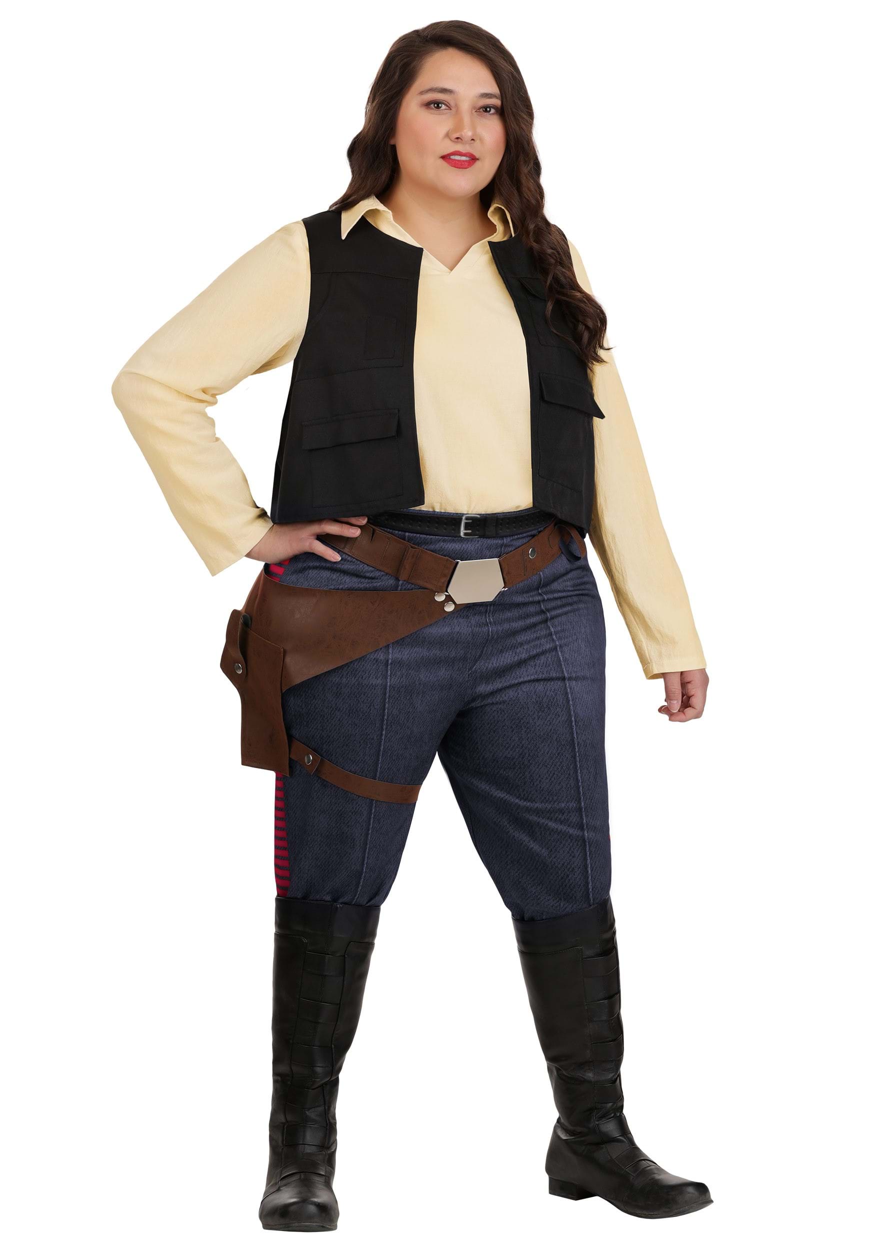 Women's Plus Size Star Wars Han Solo Costume | Star Wars Costumes