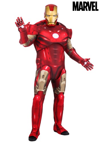 Plus Size Premium Marvel Iron Man Costume