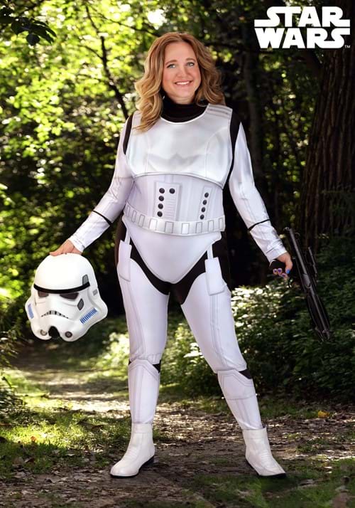 Plus Size Womens Deluxe Star Wars Stormtrooper UPD