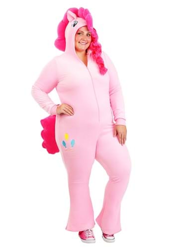 Click Here to buy Plus Size Womens My Little Pony Pinkie Pie Costume | My Little Pony Costumes from HalloweenCostumes, CDN Funds & Shipping